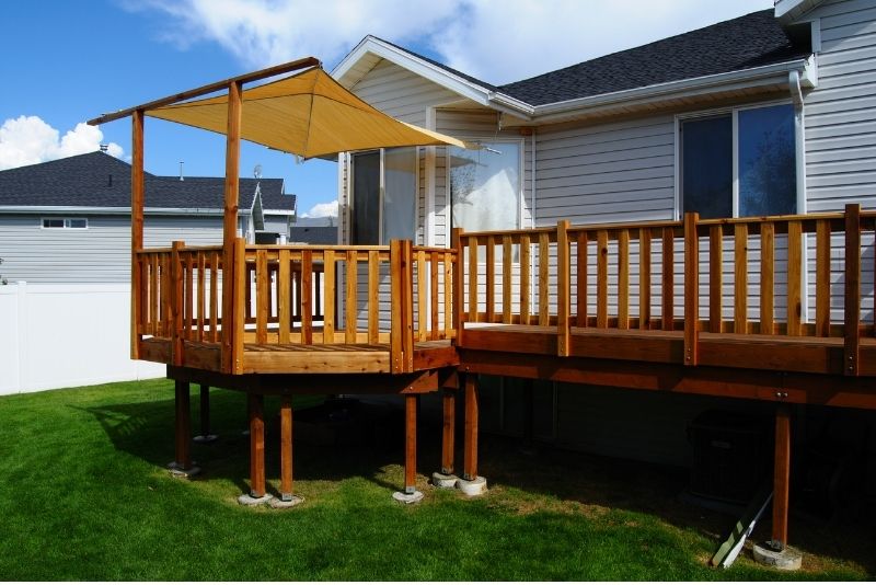 best verandah and decking in addition to house