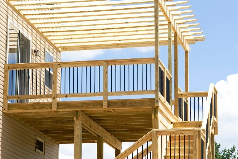 Decking Newcastle building high quality decking with pergola